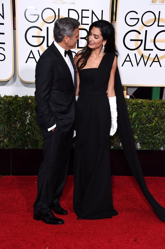 George Clooney and Amal Alamuddin at the Golden Globes 2015