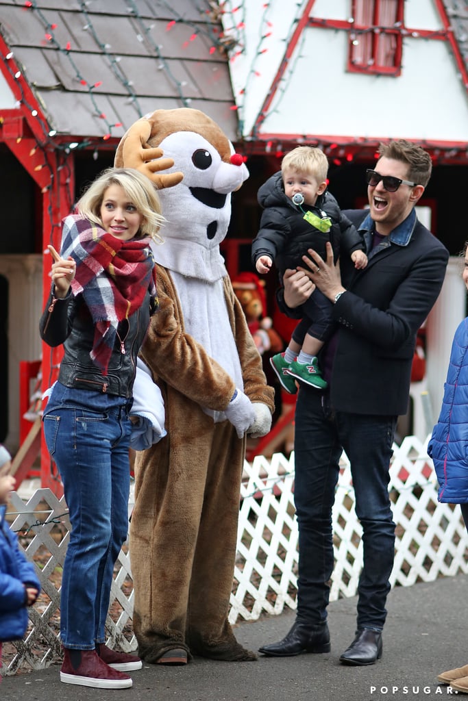 Michael Buble and Family Celebrate Christmas in Vancouver POPSUGAR