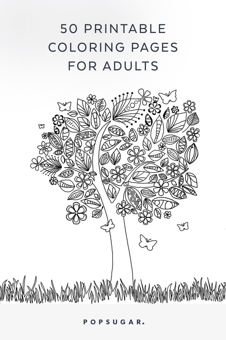 880 Free Printable Coloring In Pages For Adults Pictures