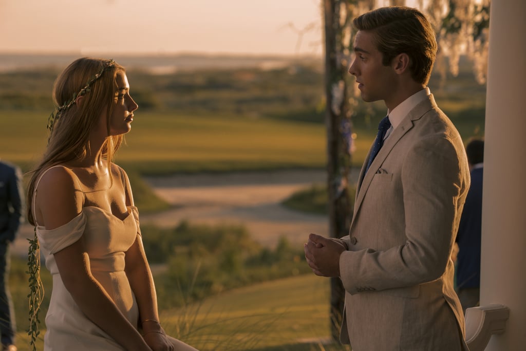 Sarah Cameron's White Dress on Outer Banks