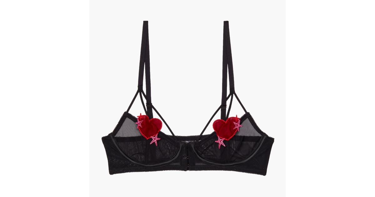 Savage x Fenty Hearts Half Cup Bralette Savage x Fenty Valentine's