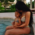 Kylie Jenner and Stormi Wore Matching Rainbow Bikinis, and It's Too Cute to Handle