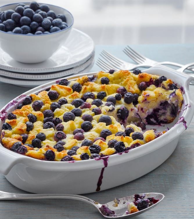 Blueberry Maple Breakfast Bake