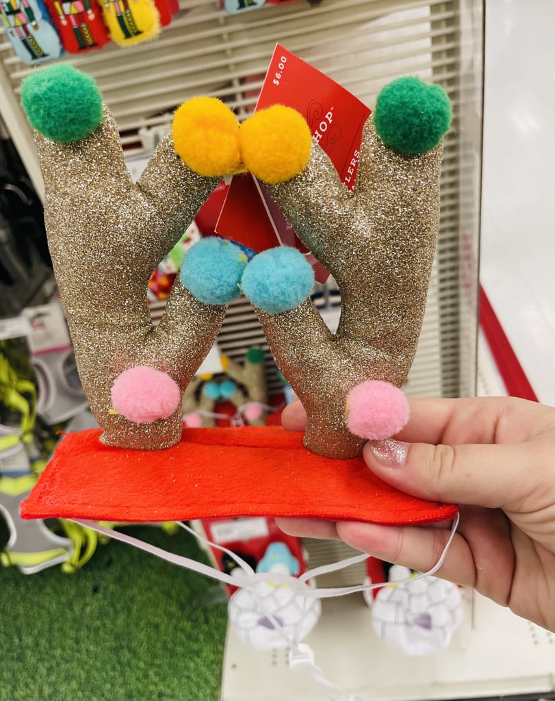 To Force the Fun Onto Your Pets: Wondershop Antlers With Pom Poms Dog and Cat Hat