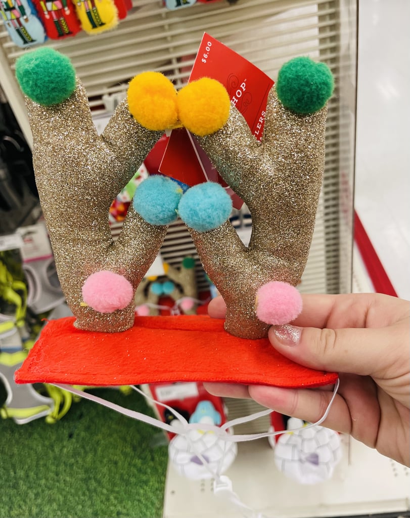 To Force Your Pets in on the Fun: Wondershop Antlers With Pom Poms Dog and Cat Hat