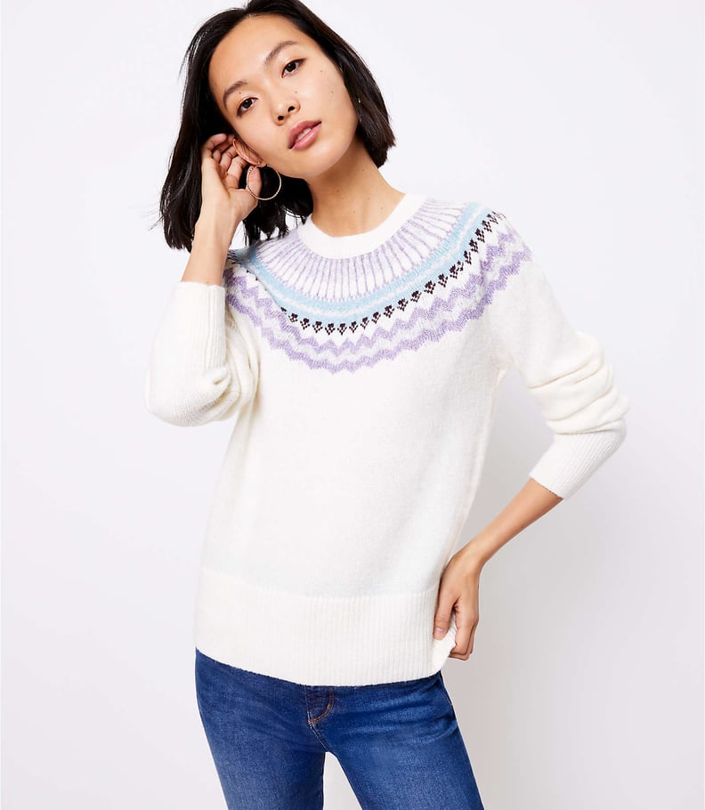 Shimmer Fair Isle Sweater