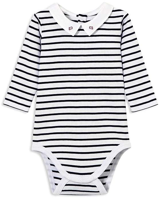 Jacadi Unisex Striped Long-Sleeve Bodysuit