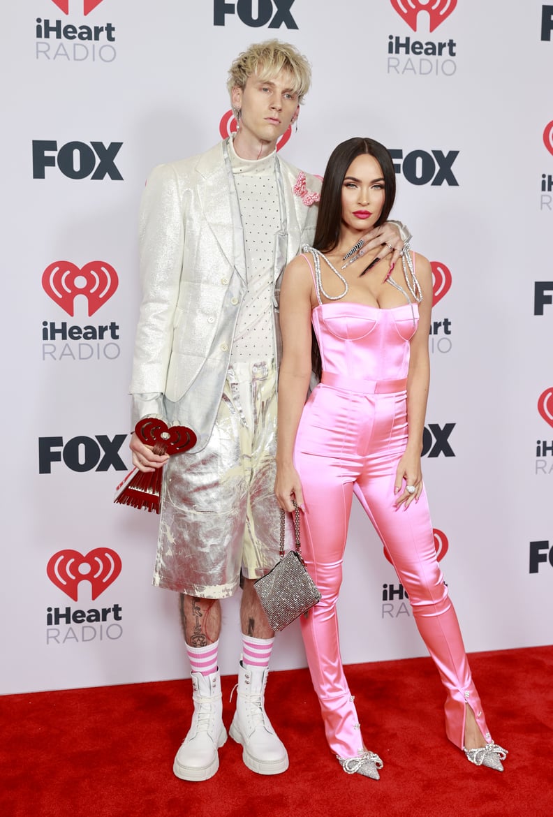 Megan Fox and MGK at the iHeartRadio Music Awards, May 2021