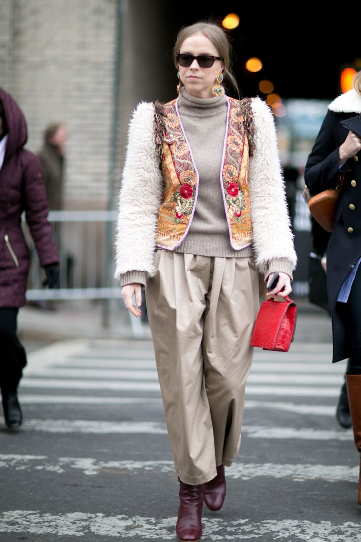 Day 2 | New York Fashion Week Street Style Fall 2016 | POPSUGAR Fashion ...