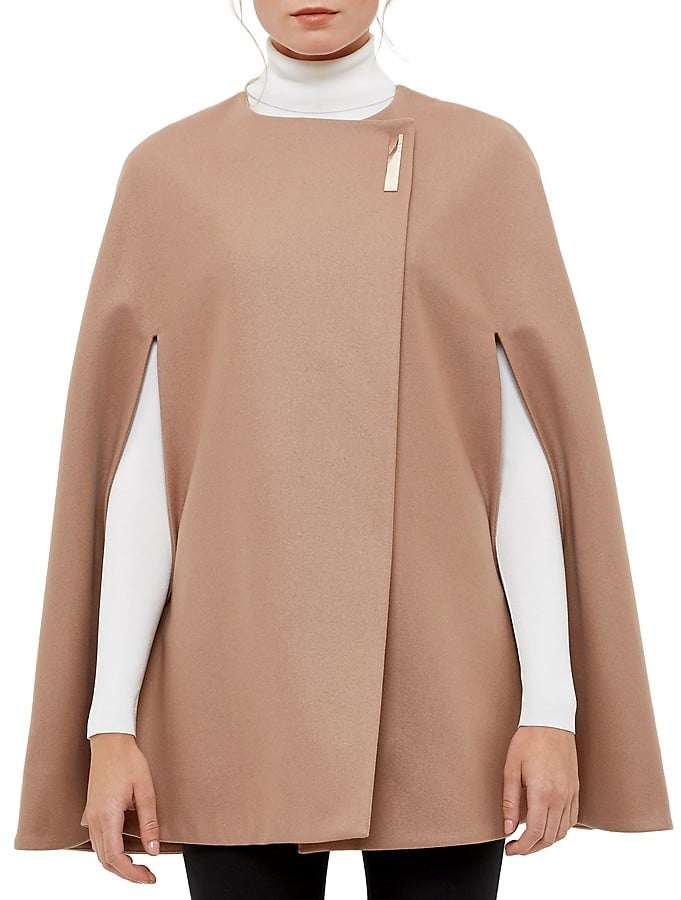 Ted Baker Vickiye Minimalist Cape ($369)