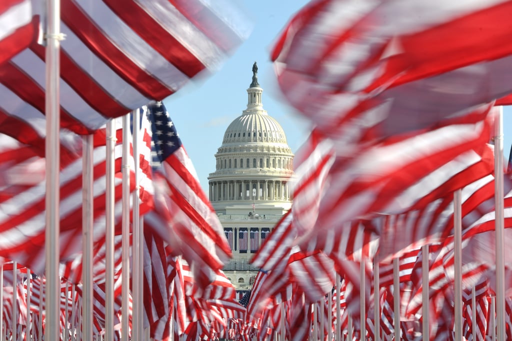 The Meaning of the Field of Flags at the Biden Inauguration