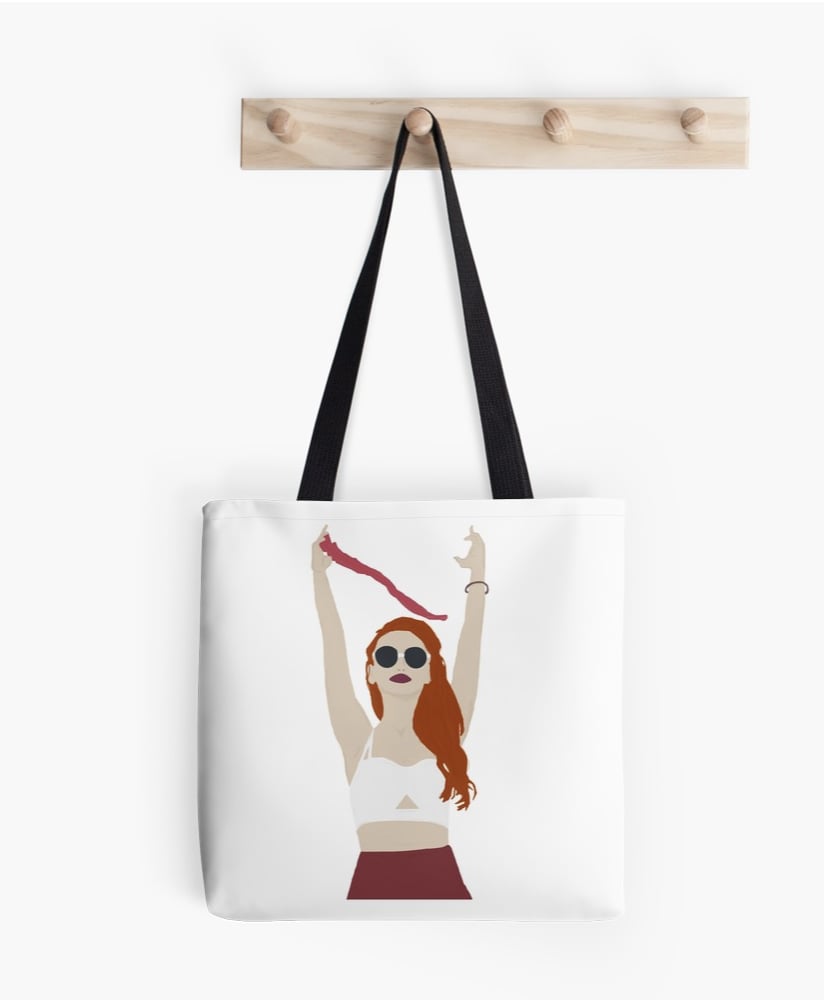 Flag Girl Tote
