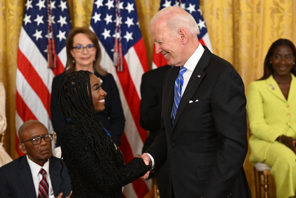 Simone Biles Receives Presidential Medal of Freedom