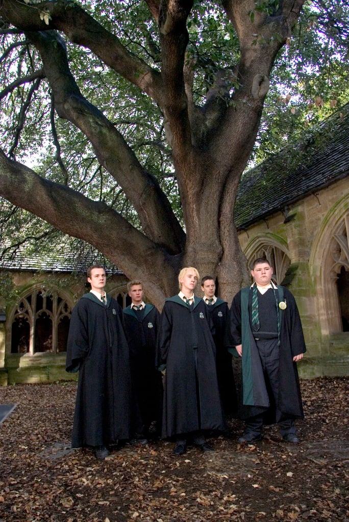 Here S Draco And His Slytherin Cronies In Harry Potter And The Goblet Harry Potter Things To Do In The Uk Popsugar Australia Smart Living Photo 14