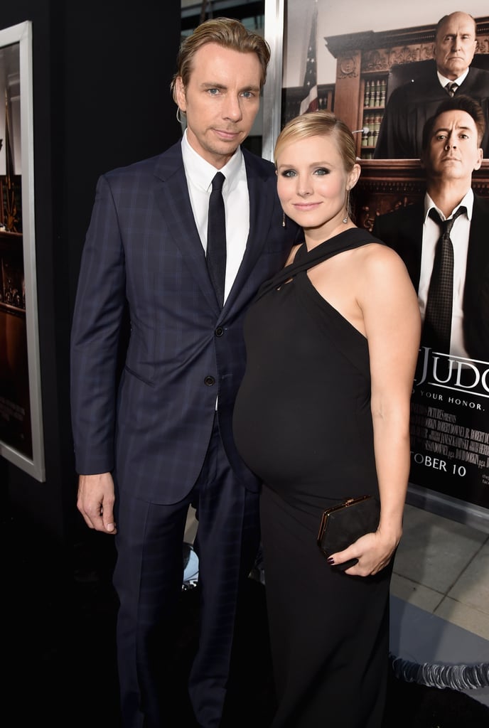 Dax Shepard and Kristen Bell looked sharp on the red carpet at the LA premiere of The Judge on Wednesday.