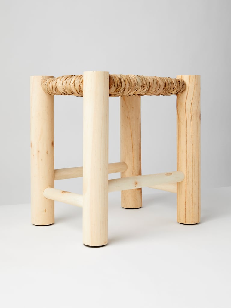 A Versatile Stool: Woven Decorative Stool