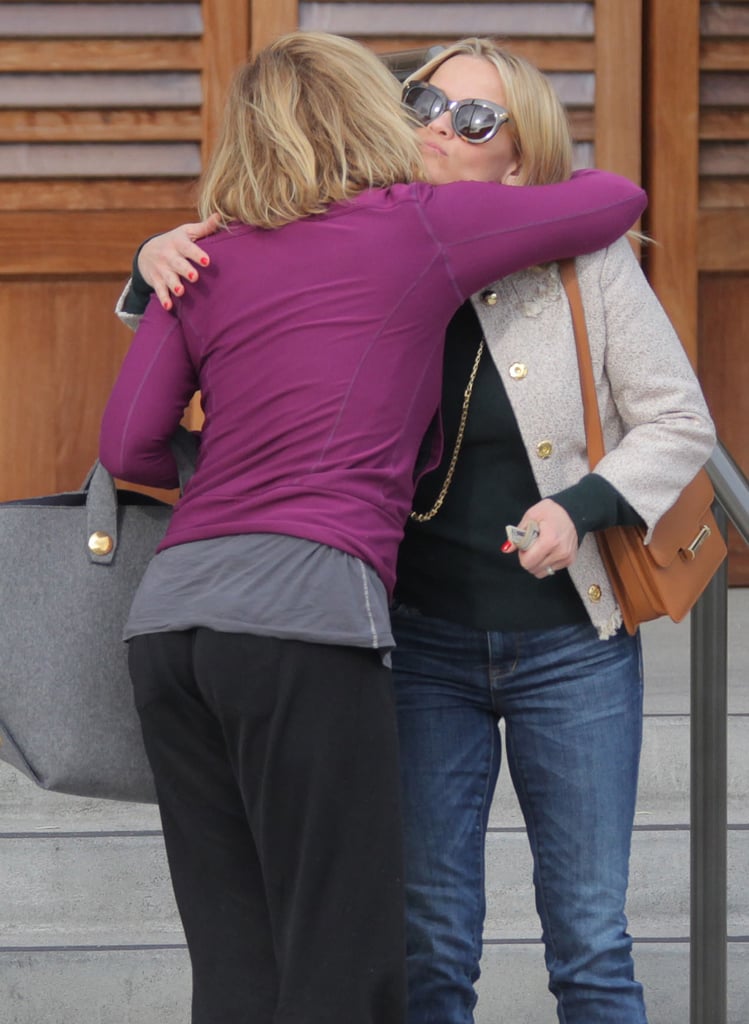 Reese Witherspoon and Chelsea Handler Having Lunch in LA