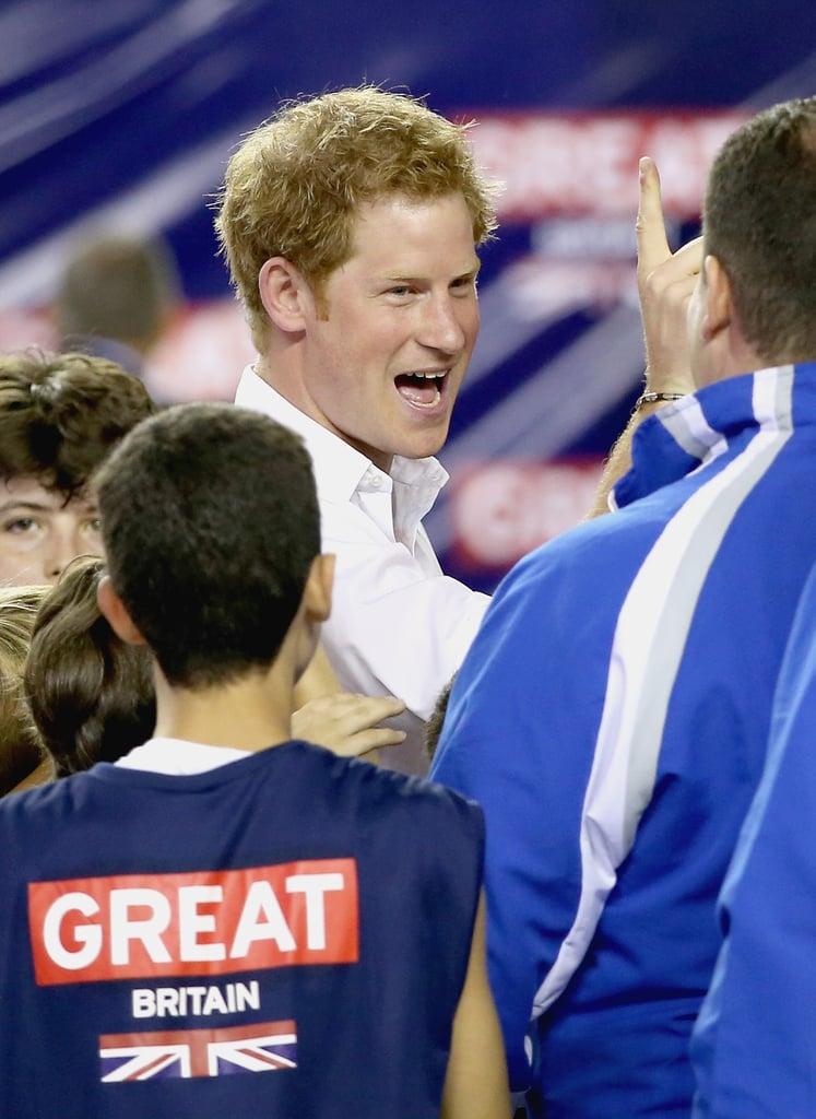 Prince Harry at the World Cup in Brazil