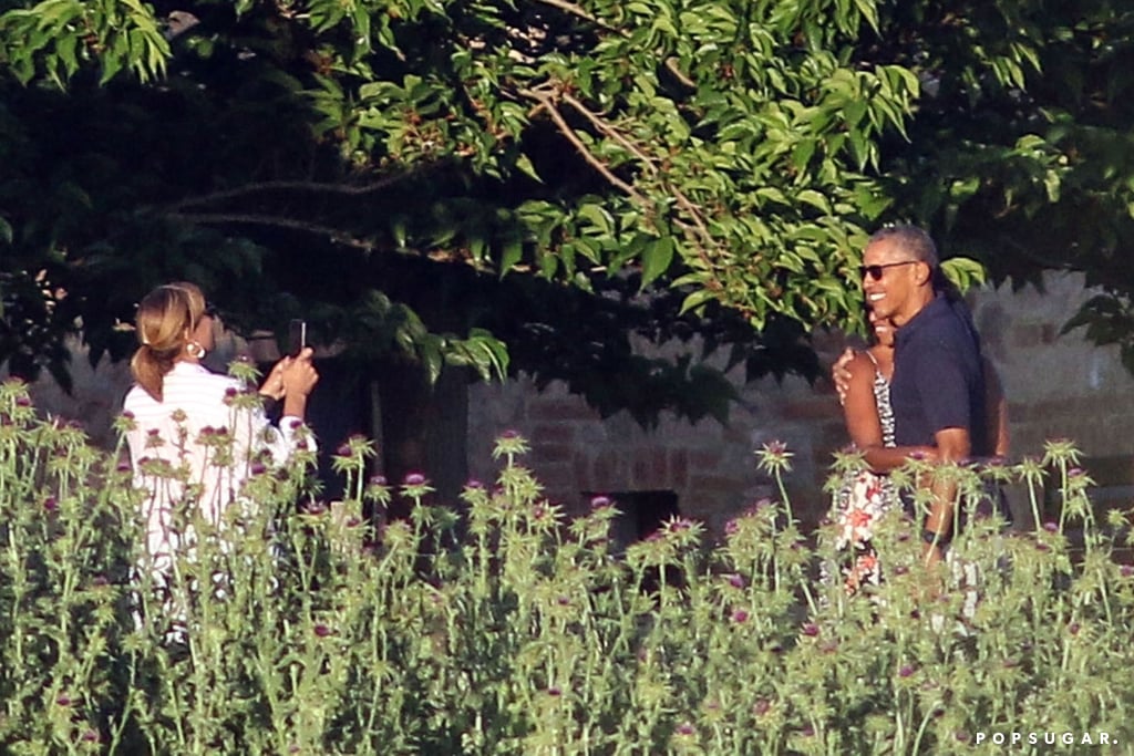 Barack and Michelle Obama Italy Pictures May 2017