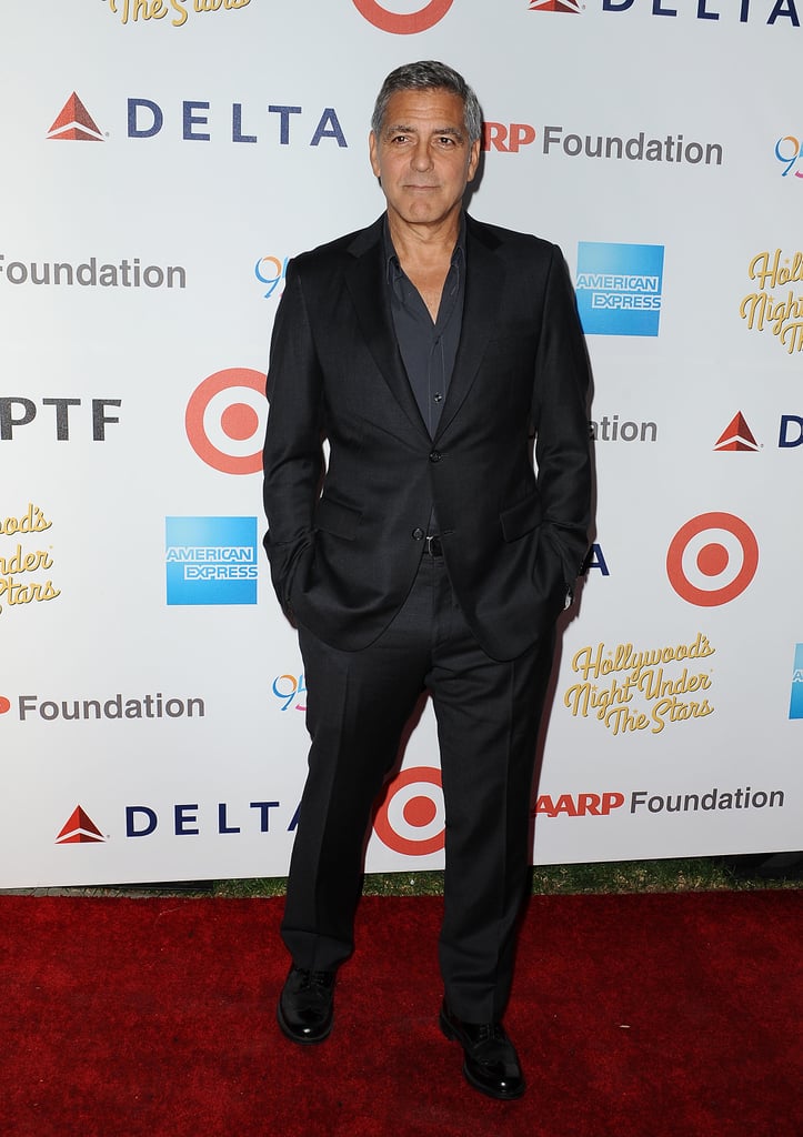 George and Amal Clooney at Hollywood's Night Under the Stars