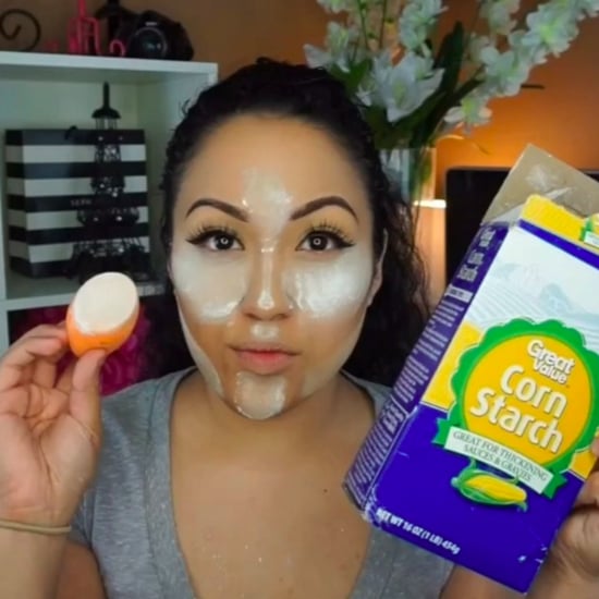 How to Bake Your Face With Cornstarch