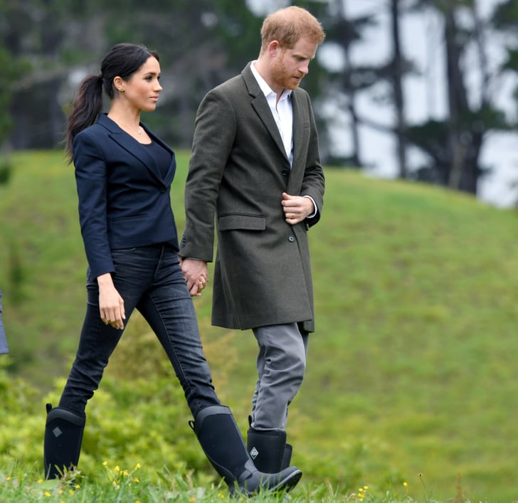 Meghan Markle And Prince Harry Matching Outfits Popsugar Fashion