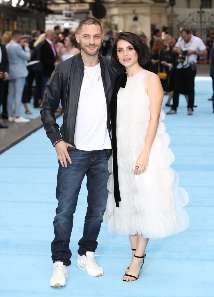 Tom Hardy And Charlotte Riley Swimming With Men Premiere Popsugar Celebrity Uk Photo 18 