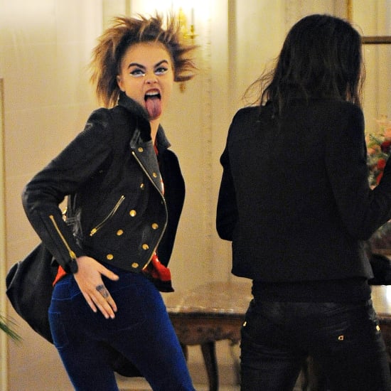 Cara Delevingne and Michelle Rodriguez in Paris | Pictures
