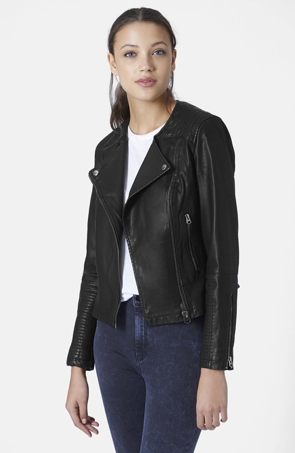 Amal Clooney Wearing Balenciaga Leather Jacket | POPSUGAR Fashion