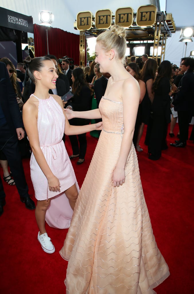 Millie Bobby Brown and Dakota Fanning