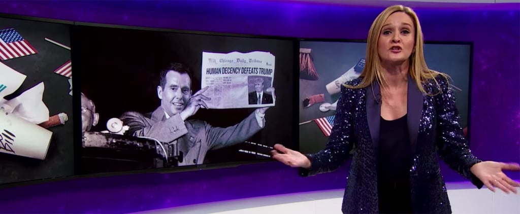 Samantha Bee Reaction to Donald Trump Winning the Presidency