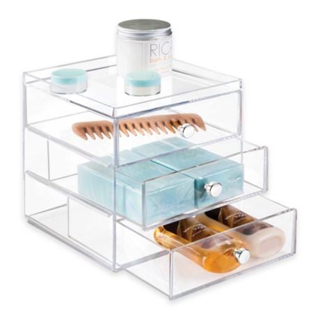 iDesign Luci 3-Drawer Organiser