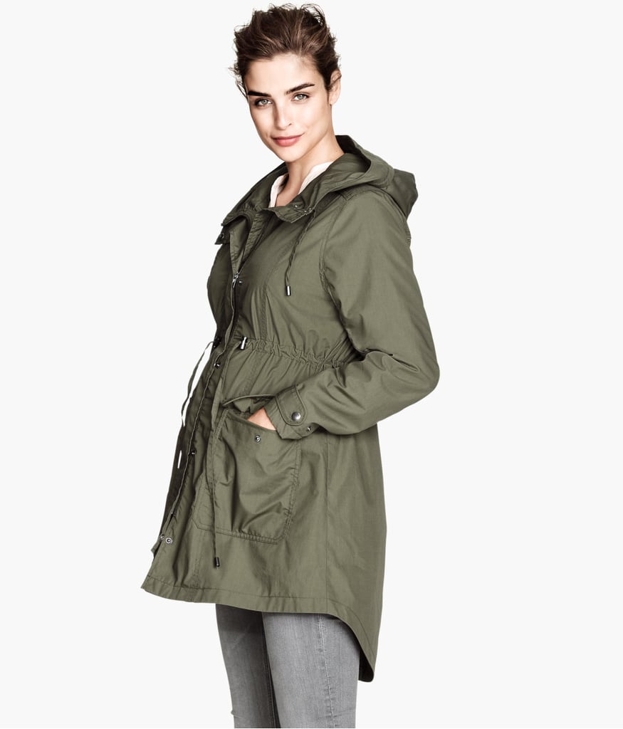 H&M Mama Parka | Maternity Clothes For Late Summer and Early Fall ...