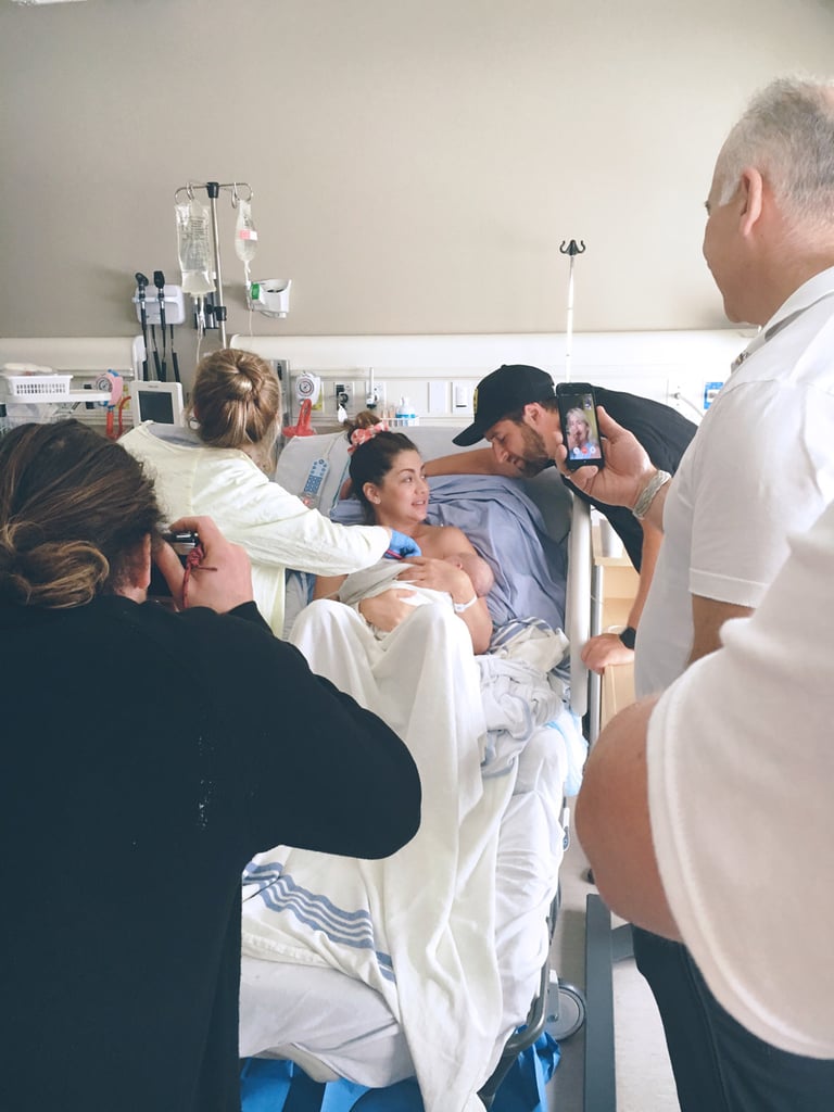 Jillian Harris's Birth Story and Pictures