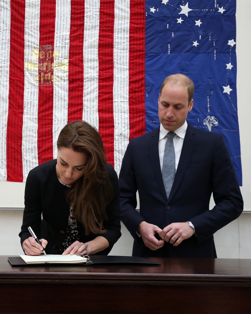 Kate Middleton Prince William Pay Respects Orlando Shooting