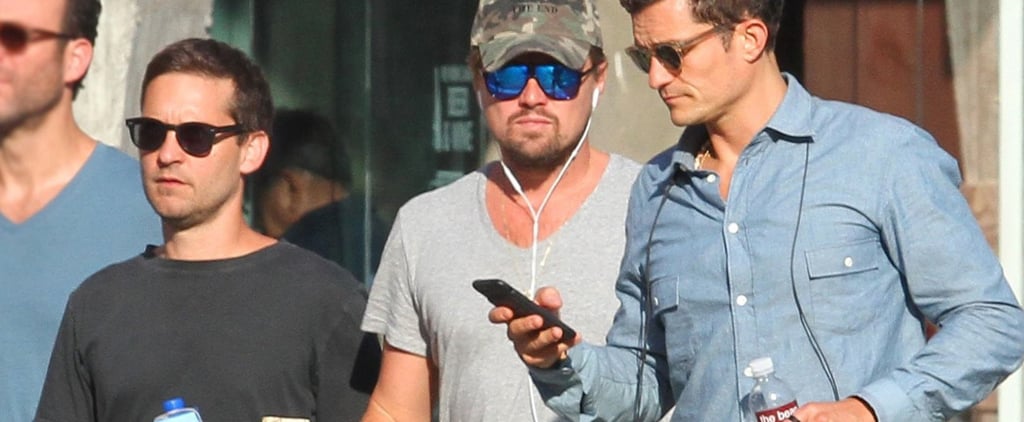 Leonardo DiCaprio Had a Boys' Day Out With Tobey and Orlando