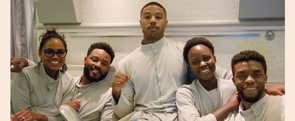 Black Panther Cast Instagram Pictures