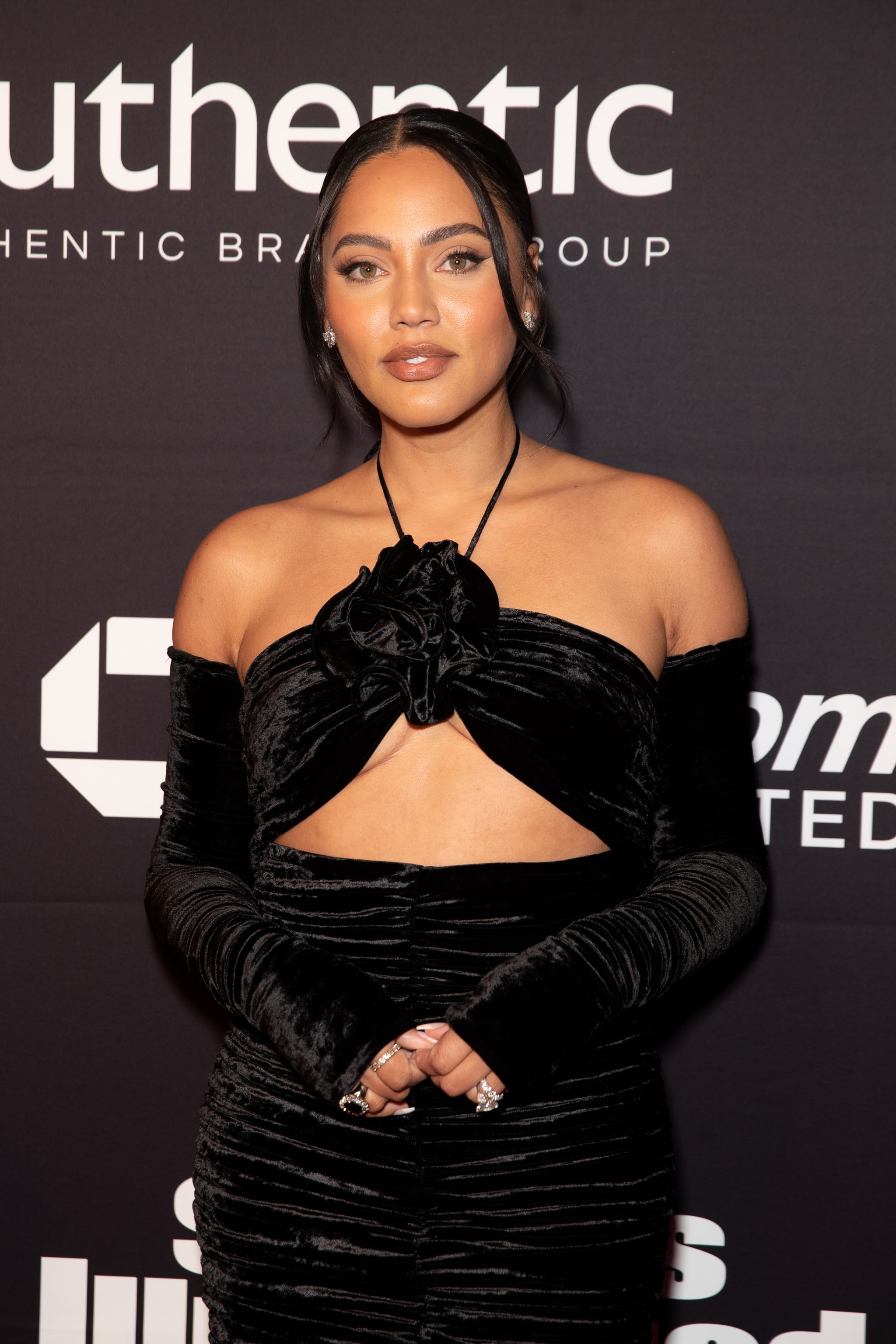 SAN FRANCISCO, CALIFORNIA - DECEMBER 08: Ayesha Curry arrives at 2022 Sports Illustrated Sportsperson Of The Year Awards at The Regency Ballroom on December 08, 2022 in San Francisco, California. (Photo by Miikka Skaffari/Getty Images)