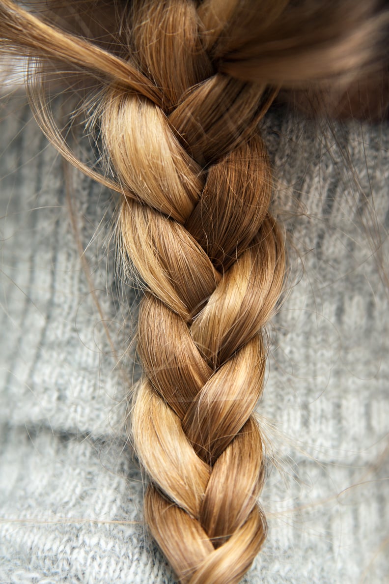 Sleep with braided hair for fuss-free waves