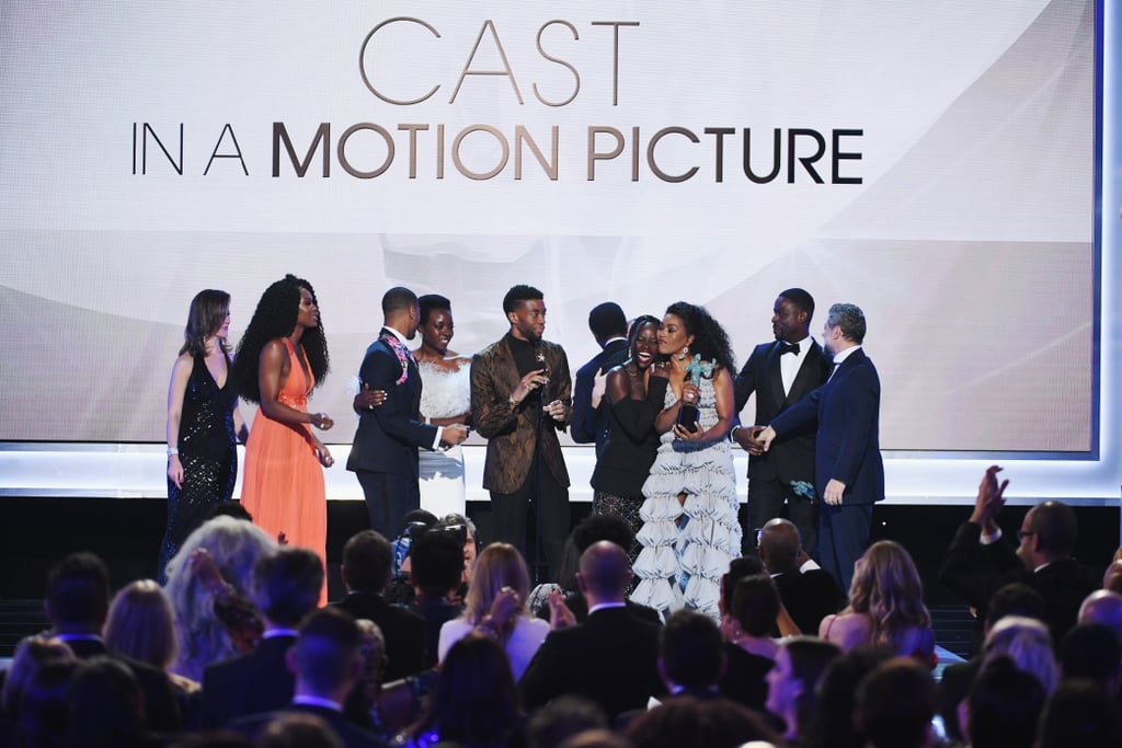 Black Panther Cast Acceptance Speech 2019 SAG Awards Video