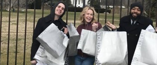 Chelsea Handler Trolls Trump With Nordstrom Bags