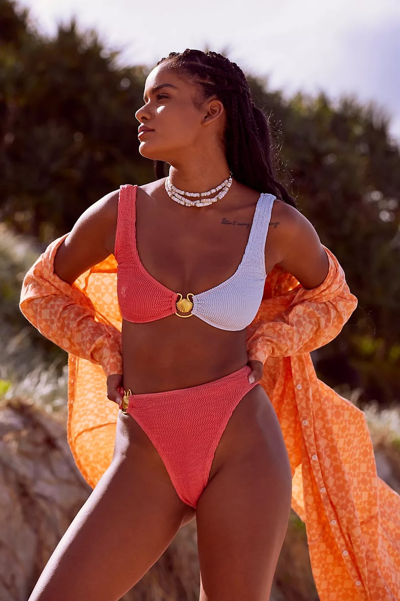 A Statement Bikini: Cleonie Swim Miami Kini Bikini Top and Shelly Brief Bikini Bottoms