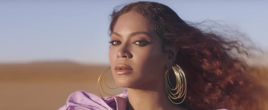 Blue Ivy Is Beyoncé's Mini Me With Matching Burgundy Hair in the "Spirit" Music Video