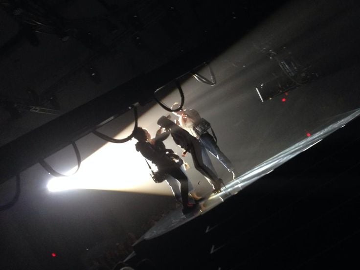 Soderbergh shared this mysterious behind-the-scenes shot.