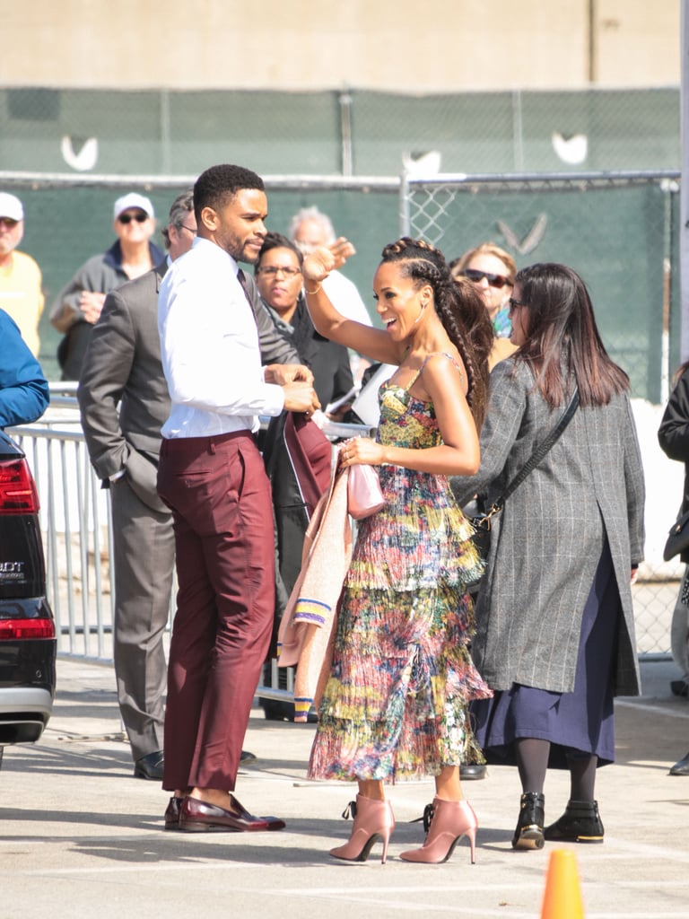 Kerry Washington and Nnamdi Asomugha the 2018 Spirit Awards