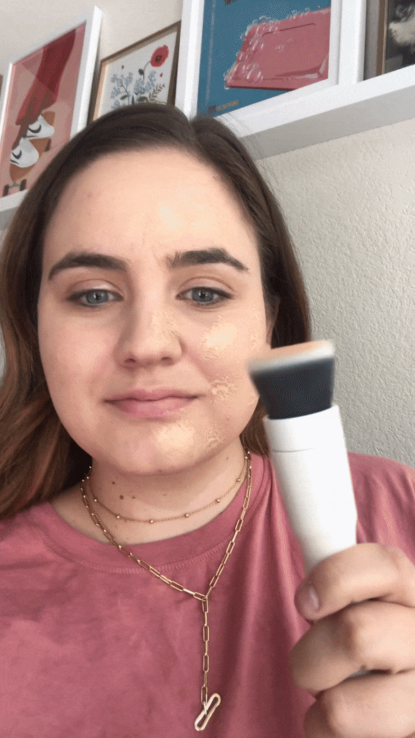 How I Use the blendSMART2 Makeup Brush on My Face