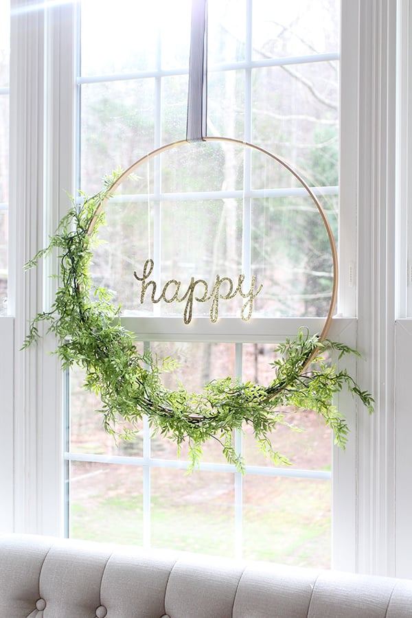 Hoop Wreath DIY Christmas Gifts POPSUGAR Smart Living Photo 14