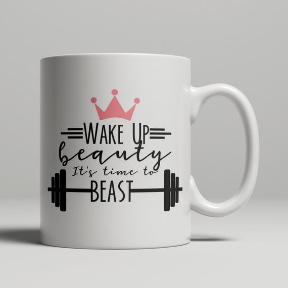 Wake Up Beauty Coffee Mug