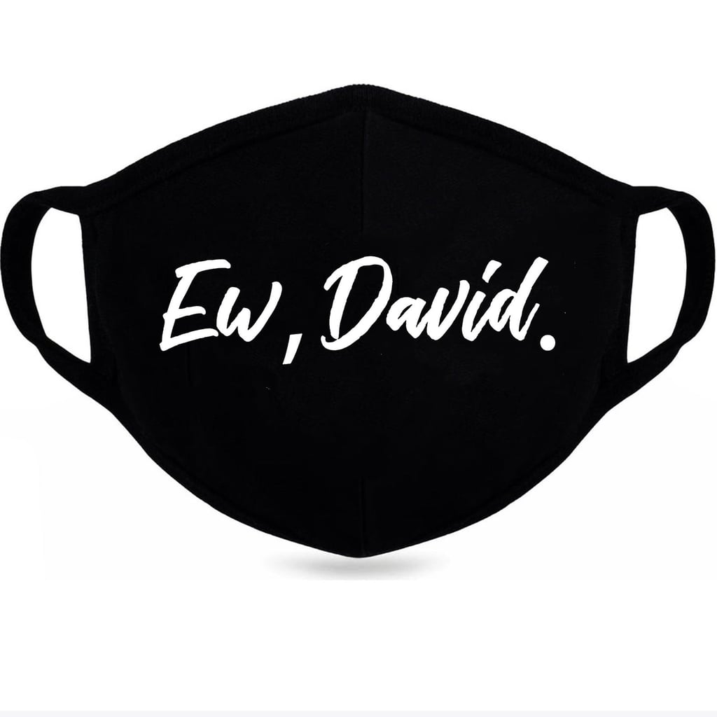 Black Ew David Face Mask