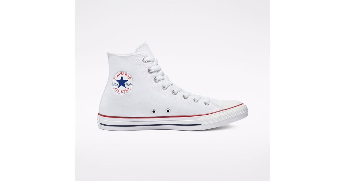 Converse Chuck Taylor All Star White High Top Shoes Robin Arzón Opens